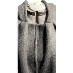 Fleece Cloak, Hooded, Black